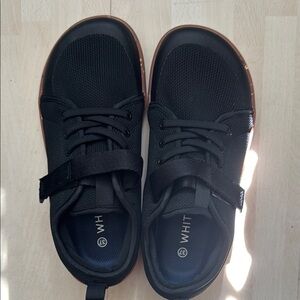 WHITIN Black Sneakers with Brown Sole